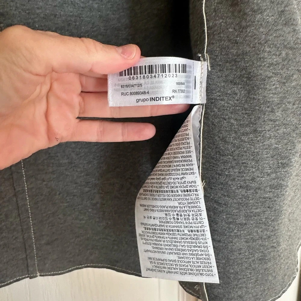 NWOT ZARA Faux Suede Cropped Jacket - Picture 10 of 13